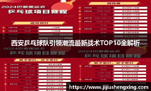 西安乒乓球队引领潮流最新战术TOP10全解析